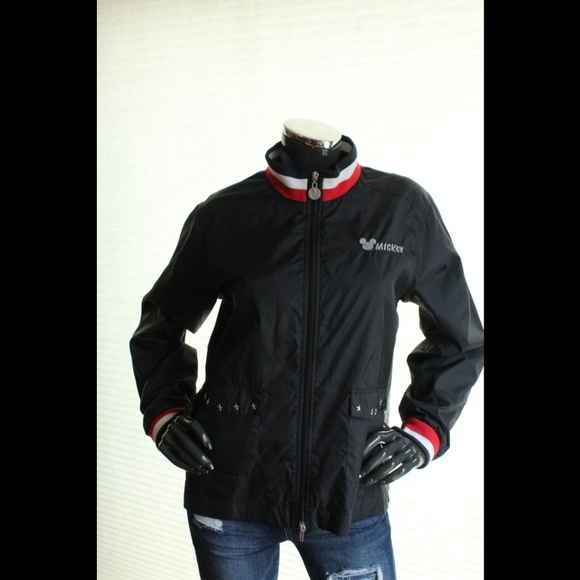 3/$25 Mickey mouse distressed windbreaker - Picture 2 of 3